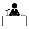 Announcer ｜ Free Announcer ｜ Women ｜ Broadcasting Station --Business ｜ Clip Art ｜ Free Material