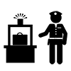 Customs Officers | National Civil Service | Aircraft Control | Onboard Patrol-Business | Clip Art | Free Materials