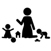Nanny ｜ Children ｜ Infant Education --Business ｜ Clip Art ｜ Free Material