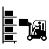 Warehouse staff ｜ Inventory ｜ Storage --Business ｜ Clip art ｜ Free material