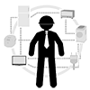 Home Electronics Technician-Business | Clip Art | Free Material