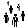 Company attendance --Business | Clip art | Free material
