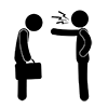 Scolded by my boss-Business | Clip art | Free material
