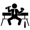 Meals ｜ Park ｜ At work --Business ｜ Clip art ｜ Free material