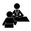 Counselor ｜ Consultation ｜ Lawyer ｜ Expert ｜ Business ｜ Clip Art ｜ Free Material