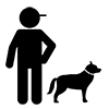 Dog Trainer ｜ Dog Trainer ｜ Animal ｜ Training --Business ｜ Clip Art ｜ Free Material