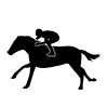 Jockey ｜ Horse Racing ｜ Horse ｜ Training --Business ｜ Clip Art ｜ Free Material