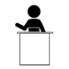 Receptionist work --Business | Clip art | Free material