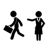 Orders from female bosses-Business | Clip art | Free material