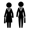 Female Employee-Business ｜ Clip Art ｜ Free Material