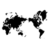 World Map-Business | Clip Art | Free Material