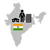 India Sales Office-Business | Clip Art | Free Material