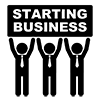Make a company --Business ｜ Clip art ｜ Free material