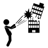 Company ｜ Attack ｜ Damage-Business ｜ Clip Art ｜ Free Material