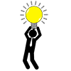 Tips ｜ Ideas ｜ Shining --Business ｜ Clip Art ｜ Free Material