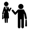 Greetings ｜ Colleagues ｜ Company-Business ｜ Clip Art ｜ Free Material