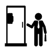 Telephone booth ｜ At work --Business ｜ Clip art ｜ Free material