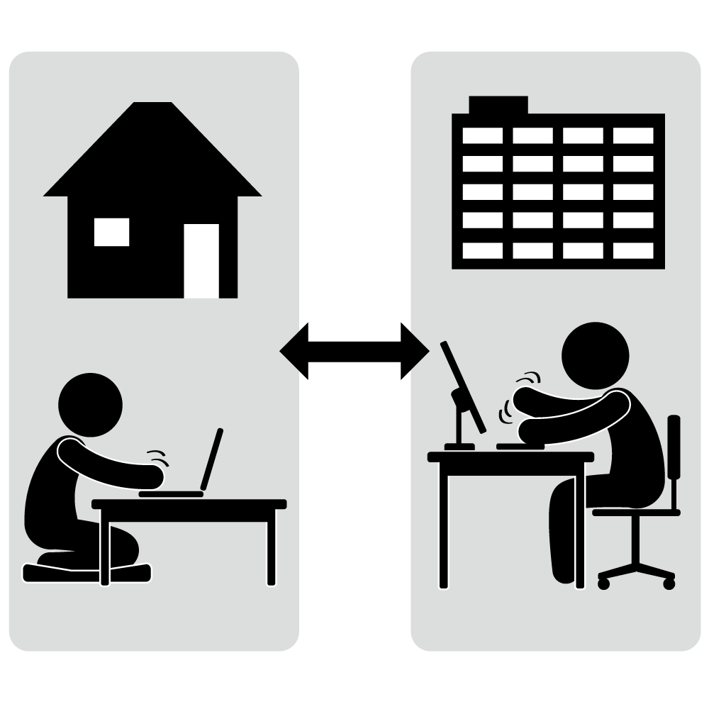 Disadvantages / Skipping / I can't work-Illustration / Clip art / Free / Photo / Icon / Black and white / Simple