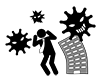 The effects of coronavirus. Crisis of company management. Lose a job. --Business ｜ Clip Art ｜ Free Material