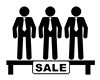 Disposable worker. Hire a worker. Dispatched labor that sells cheaply. --Business ｜ Clip Art ｜ Free Material