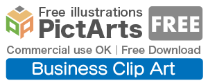 Business clip art free material